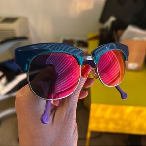 LA Eyeworks Reflective Sunglasses